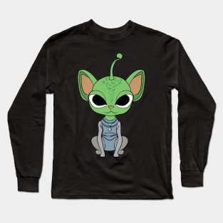 ALIEN CAT Long Sleeve T-Shirt